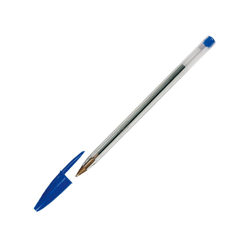 Bolígrafo Bic Cristal Azul 1 mm Base Aceite