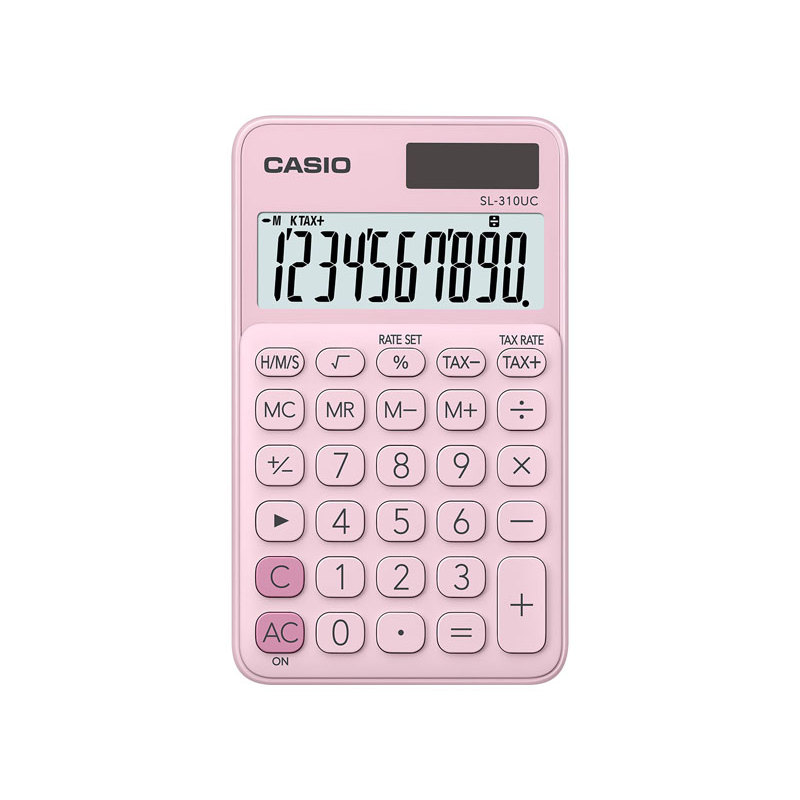 Calculadora de bolsillo 10 dígitos Casio SL-310UC Azul