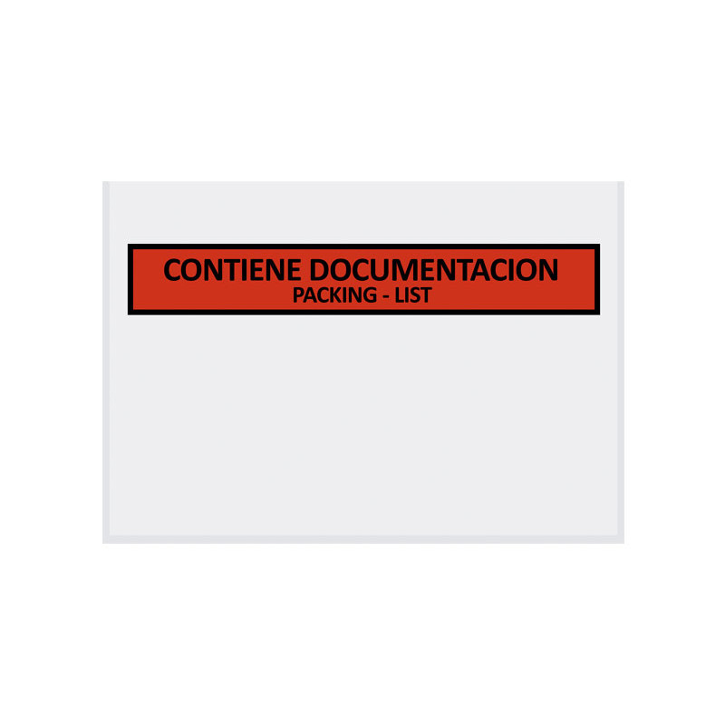 Sobres Adhesivos Packing List 165x122mm (Caja de 250und)
