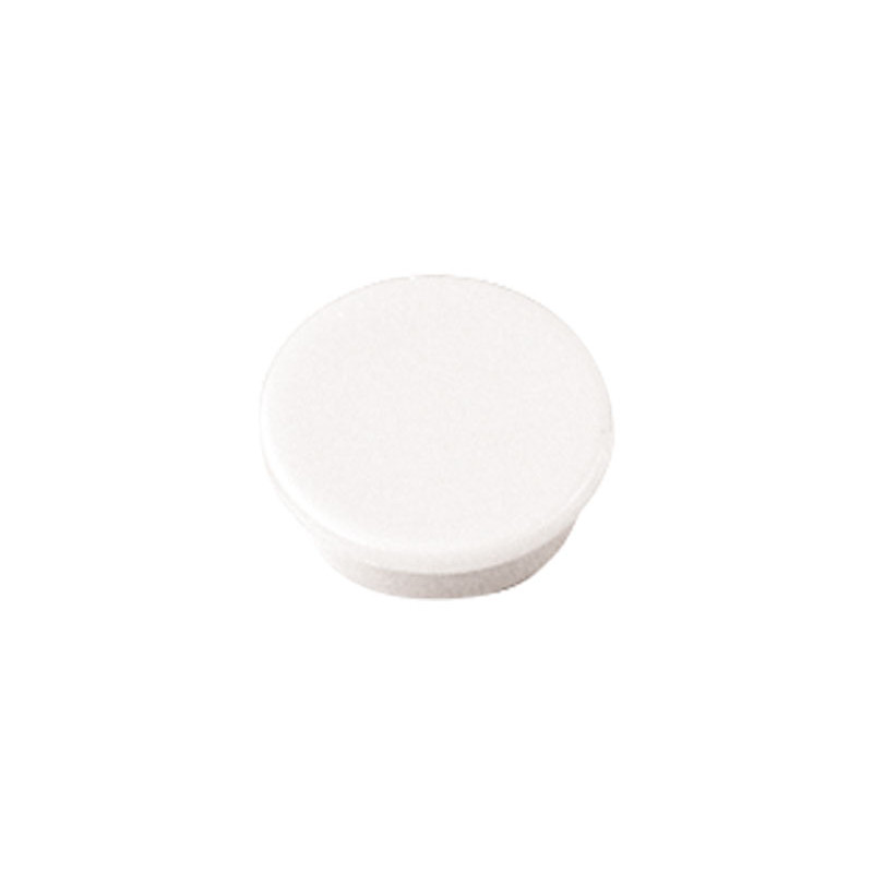 Imán Redondo Blanco 20mm (Bolsa de 20 Unidades)