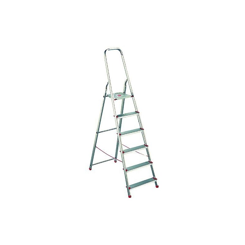 Escalera de aluminio Seis peldaños